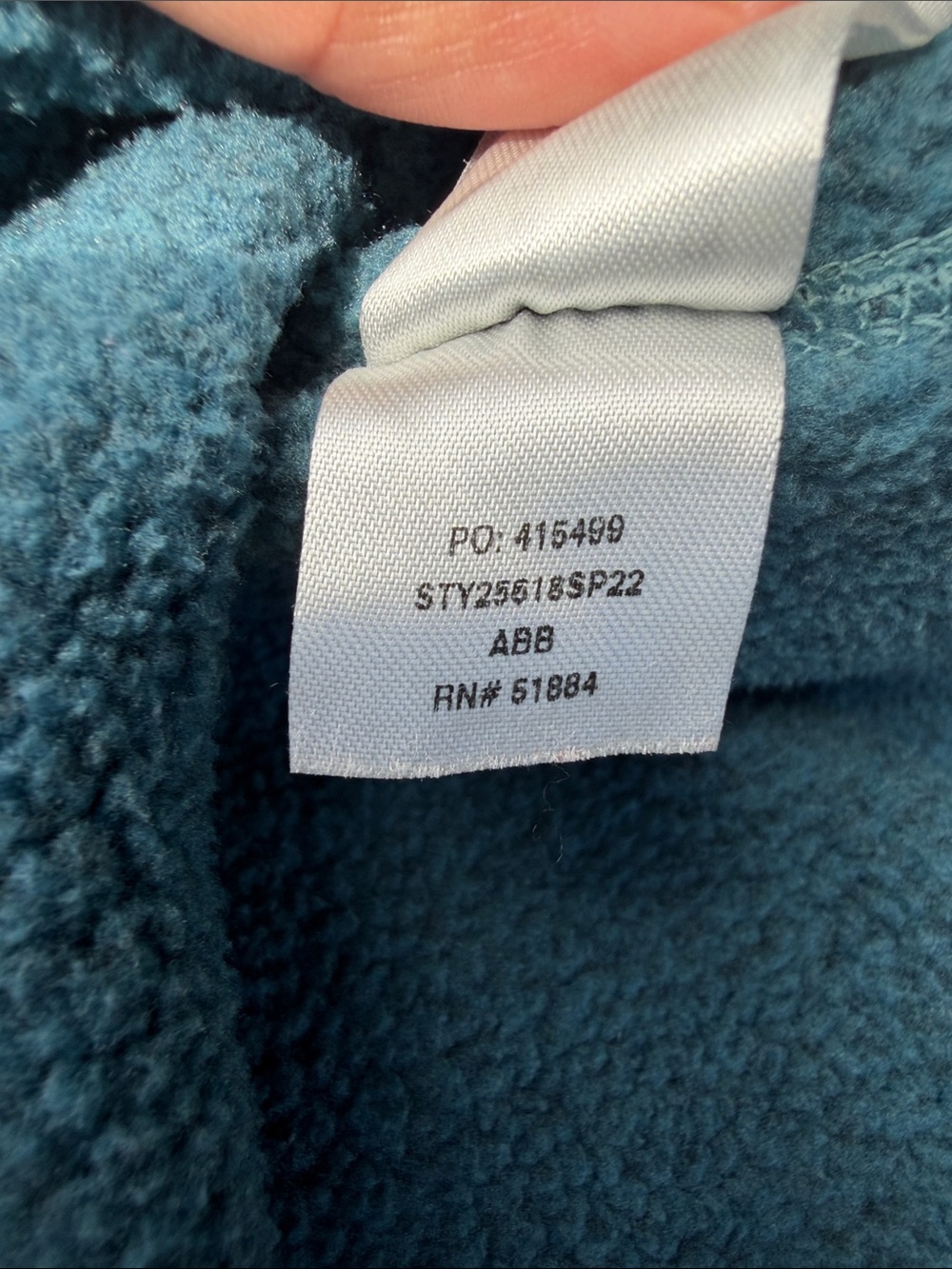 Patagonia Women’s Better Sweater 1/4 Zip Teal- Size Small - Picture 9 of 10